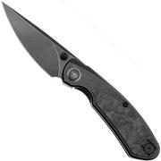 Bestech Lito BT2307D Black Titanium, Carbon Fiber, couteau de poche, Ostap Hel design