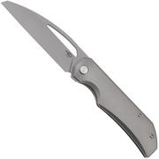 Bestech TAIPAN BT2503A Bead Blasted MagnaCut, Grey Titanium, zakmes, James Lowe design