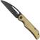 Image for Bestech TAIPAN BT2503B PVD MagnaCut, Bronze Titanium, pocket knife, James Lowe design