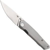 Afbeelding voor Bestech VK-KUZE BT2504A Satin MagnaCut, Bead Blasted Titanium, zakmes, Vulpex Knives design