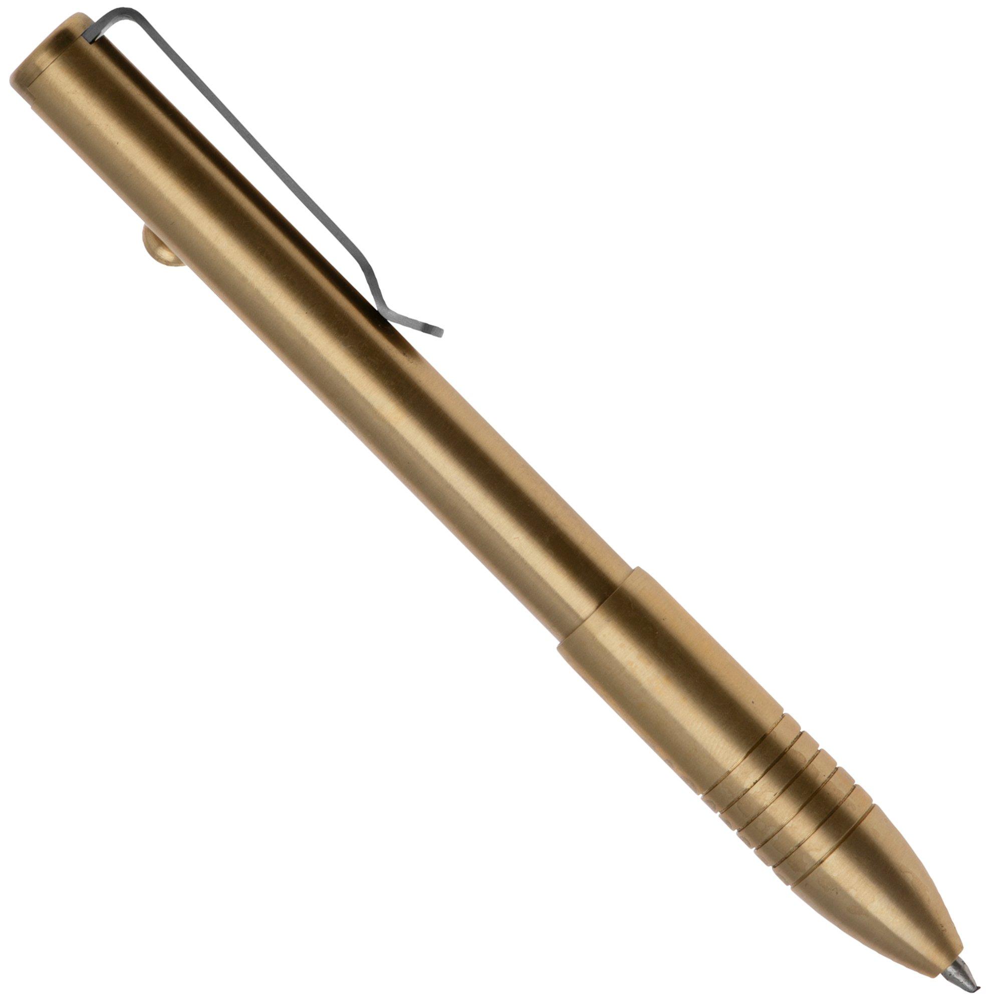 Długopis Big Idea Design Bolt Action Pen BA-BS Brass, codziennego użytku, automatyczna regulacja