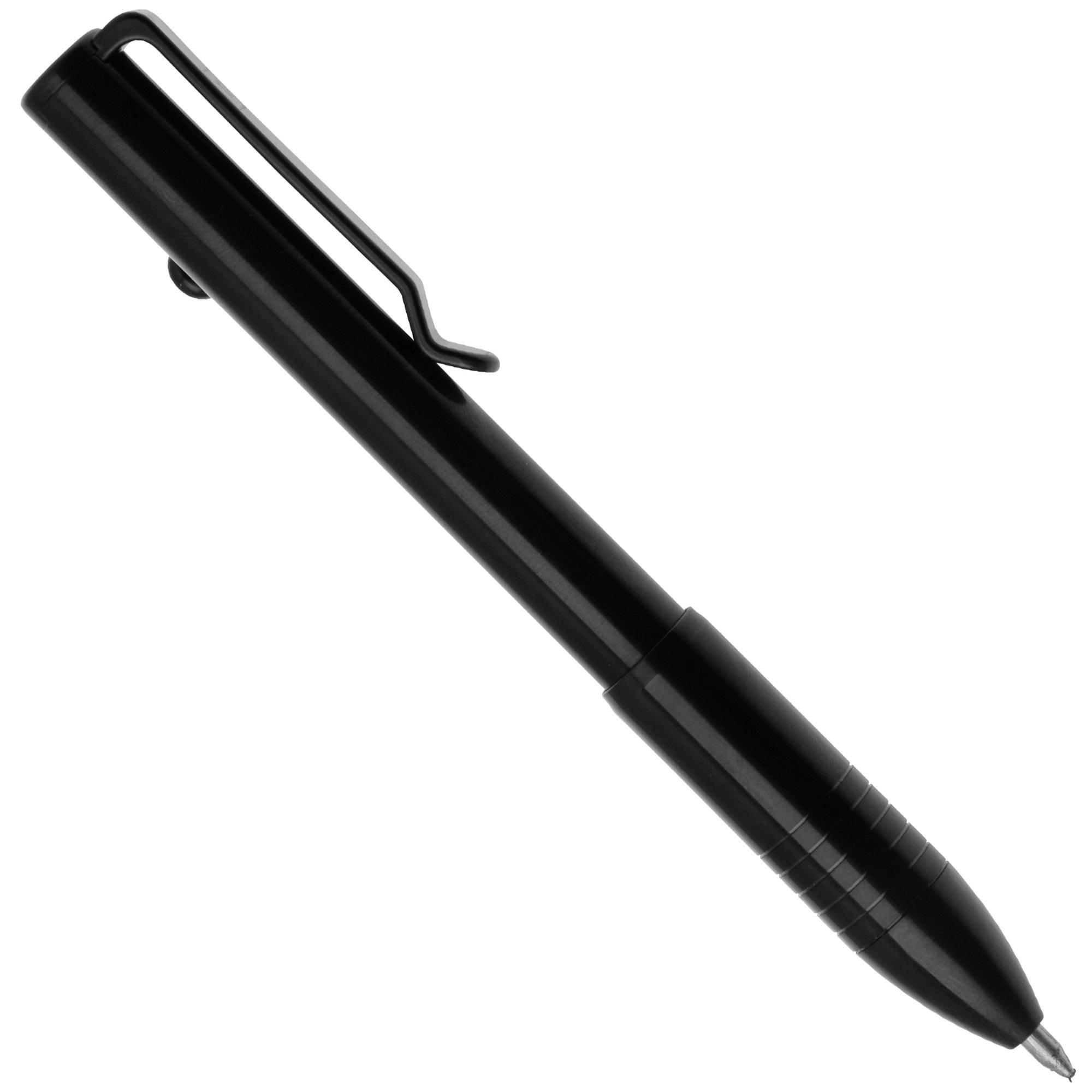 Długopis Big Idea Design Bolt Action Pen BA-DLC Black DLC Titanium, codziennego użytku, automatyczna regulacja