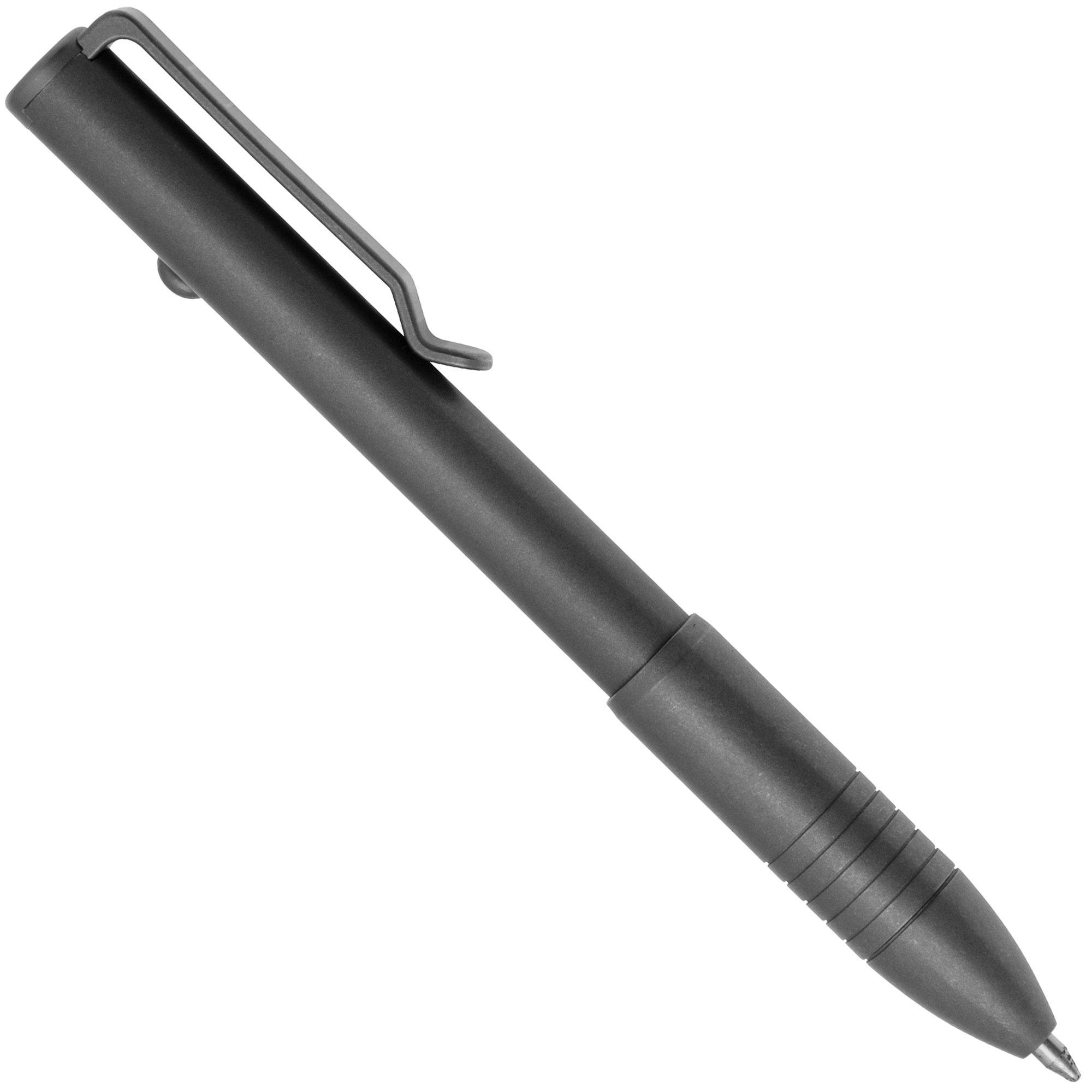 Długopis Big Idea Design Bolt Action Pen BA-SW Stonewashed Titanium, codziennego użytku, automatyczna regulacja