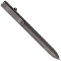Bild für Big Idea Design Base Line Bolt Action Pen BS-BA-SW Stonewashed Titanium, EDC Stift