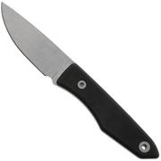 Afbeelding voor Big Idea Design USA Lookout DP-MA-BL-G10 Drop Point Stonewashed Magnacut, Black G10, vaststaand mes