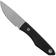 Afbeelding voor Big Idea Design USA Lookout DP-MA-BL-G10 Drop Point Stonewashed Magnacut, Black G10, vaststaand mes
