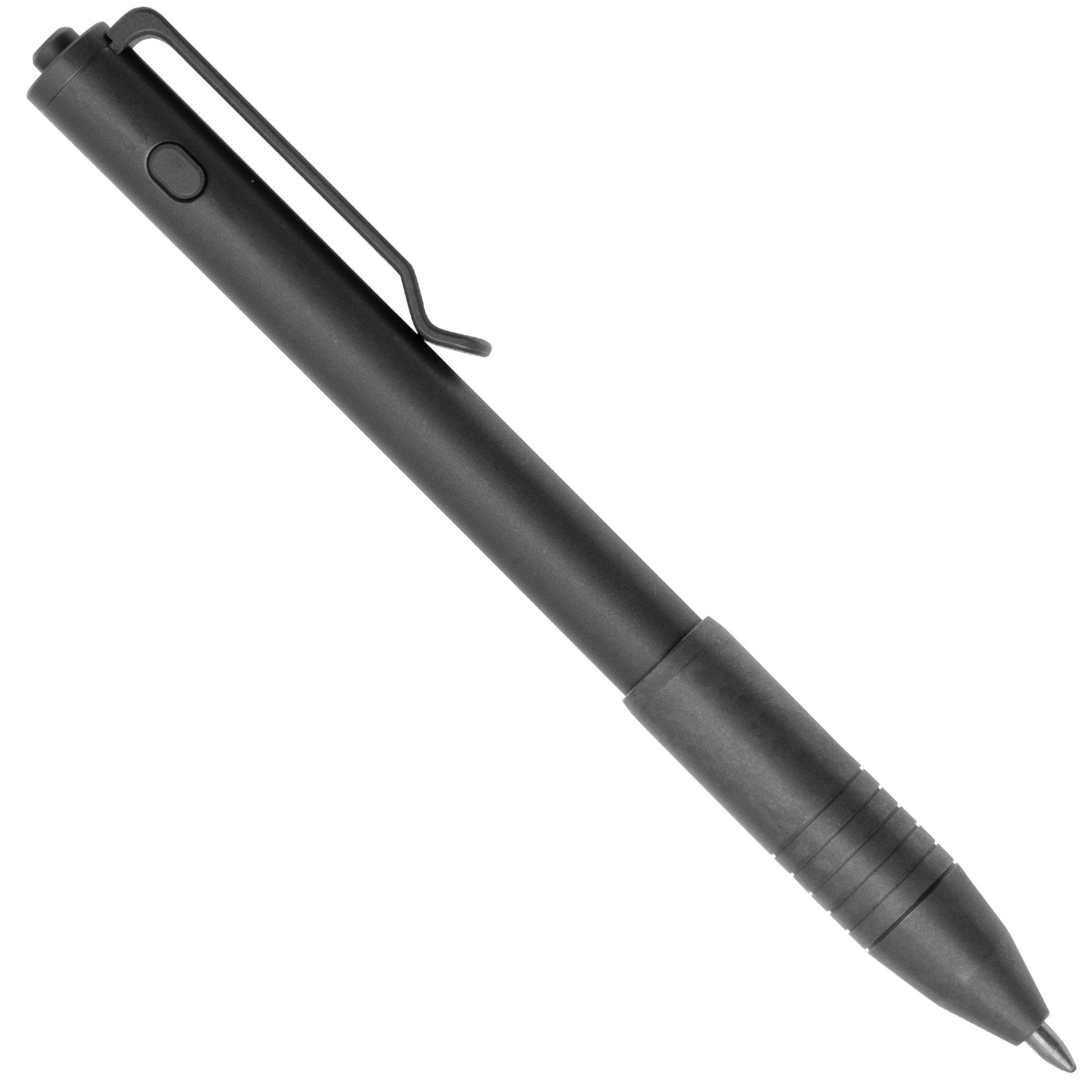 Długopis Big Idea Design Dual Side Click Pen DSC-SW Stonewashed Titanium, codziennego użytku, automatyczna regulacja