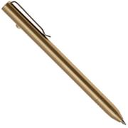 Big Idea Design Slim Bolt Action Pen SBA-BS Brass, Every Day Carry Stift