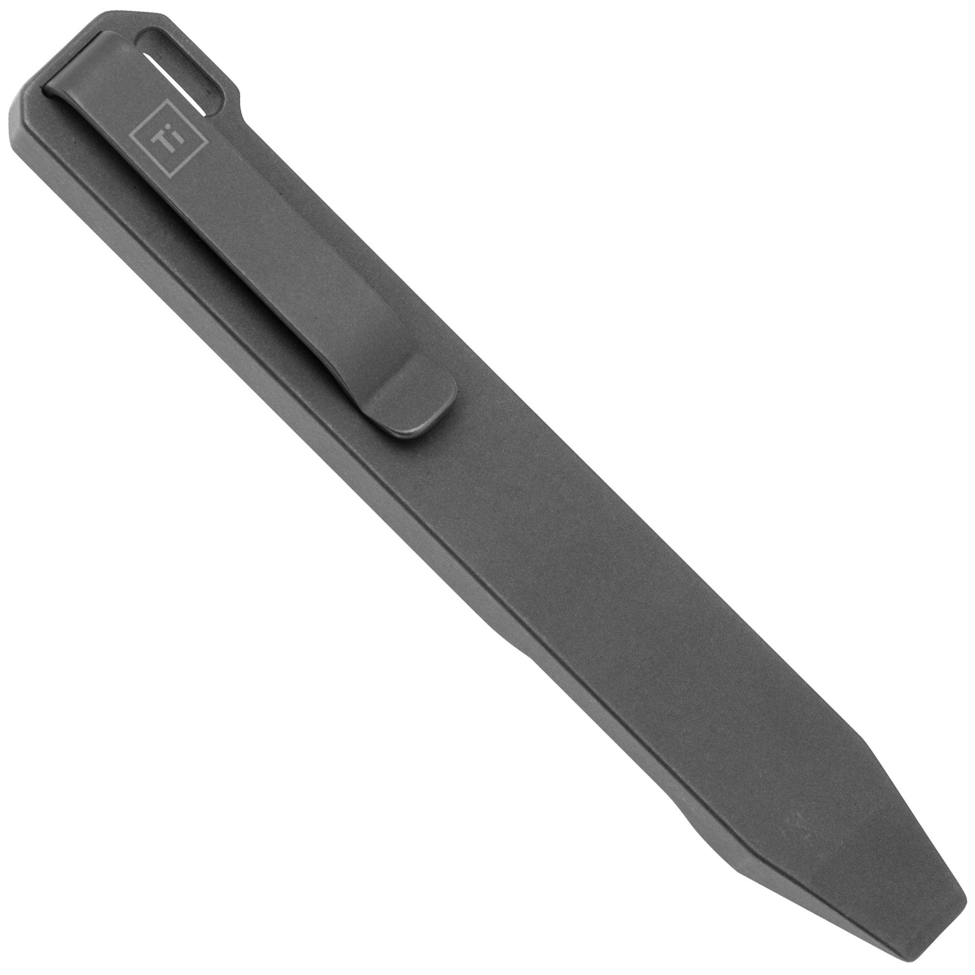 Łomik fidget Big Idea Design Ti Pry Bar TI-PB-SW Stonewashed Titanium