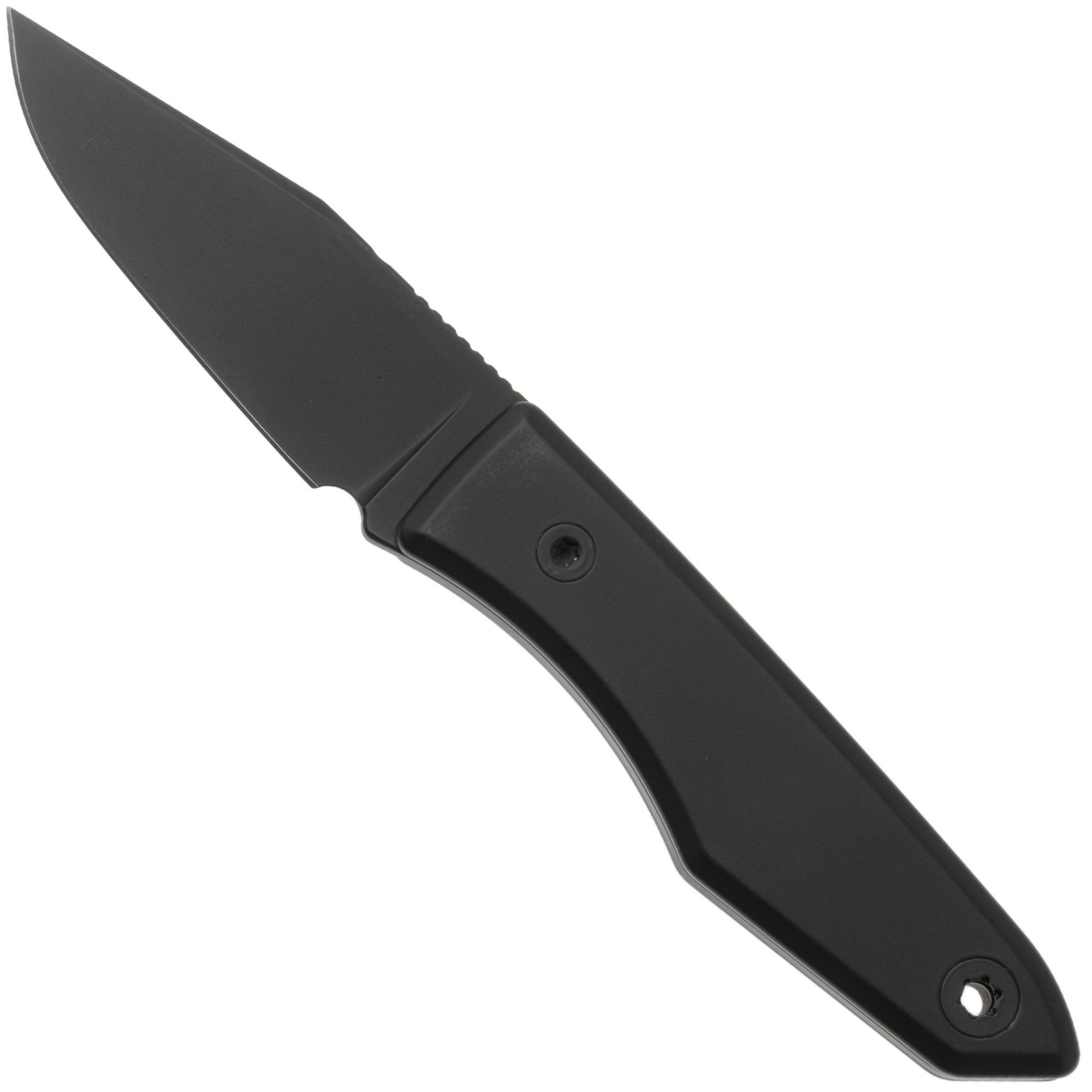 Big Idea Design Blackout Cerakote Ti Lookout, Black Titanium, Black Böhler M390, couteau fixe, Mak Kelsay design