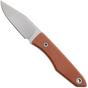 Image for Big Idea Design USA Lookout USA-LO-NAT-MGN, Stonewashed CPM MagnaCut, Natural Micarta fixed knife, Mak Kelsay design
