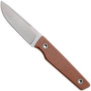 Bild für Big Idea Design USA Signal USA-SGN-NAT-NITROV, Stonewashed Nitro-V, Natural Micarta Fahrtenmesser