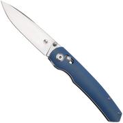 Böker Magnum Shango 01BM0003, Satin 440A, Blue Micarta, Taschenmesser