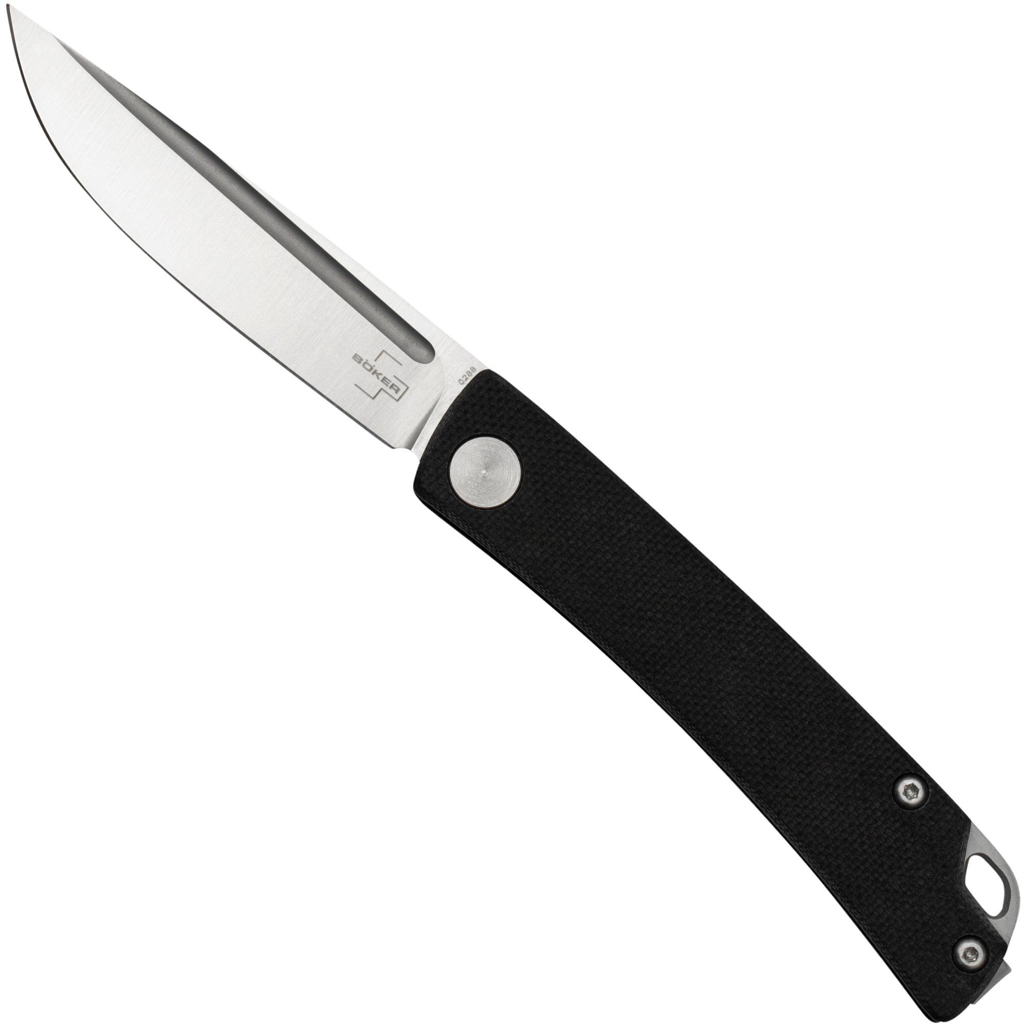 Böker Plus Celos 01BO178 Black G10 Slipjoint Taschenmesser