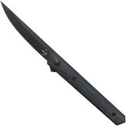 Böker Plus Kwaiken Air Mini G10 All Black 01BO329 pocket knife, Lucas Burnley design