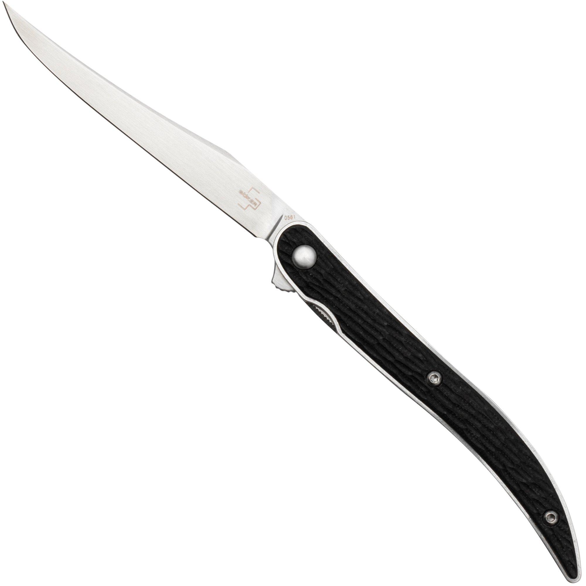 Böker Plus Urban Texas Toothpick Flipper 01BO388 Black G10 Taschenmesser