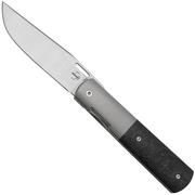 Böker Plus Urban Barlow 01BO490, Carbon fibre pocket knife, Brad Zinker design