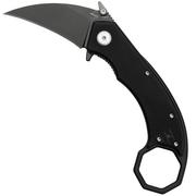 Nóż składany Böker Plus HEL Karambit 01BO515, 154CM, All Black, projekt Alessandra De Santis