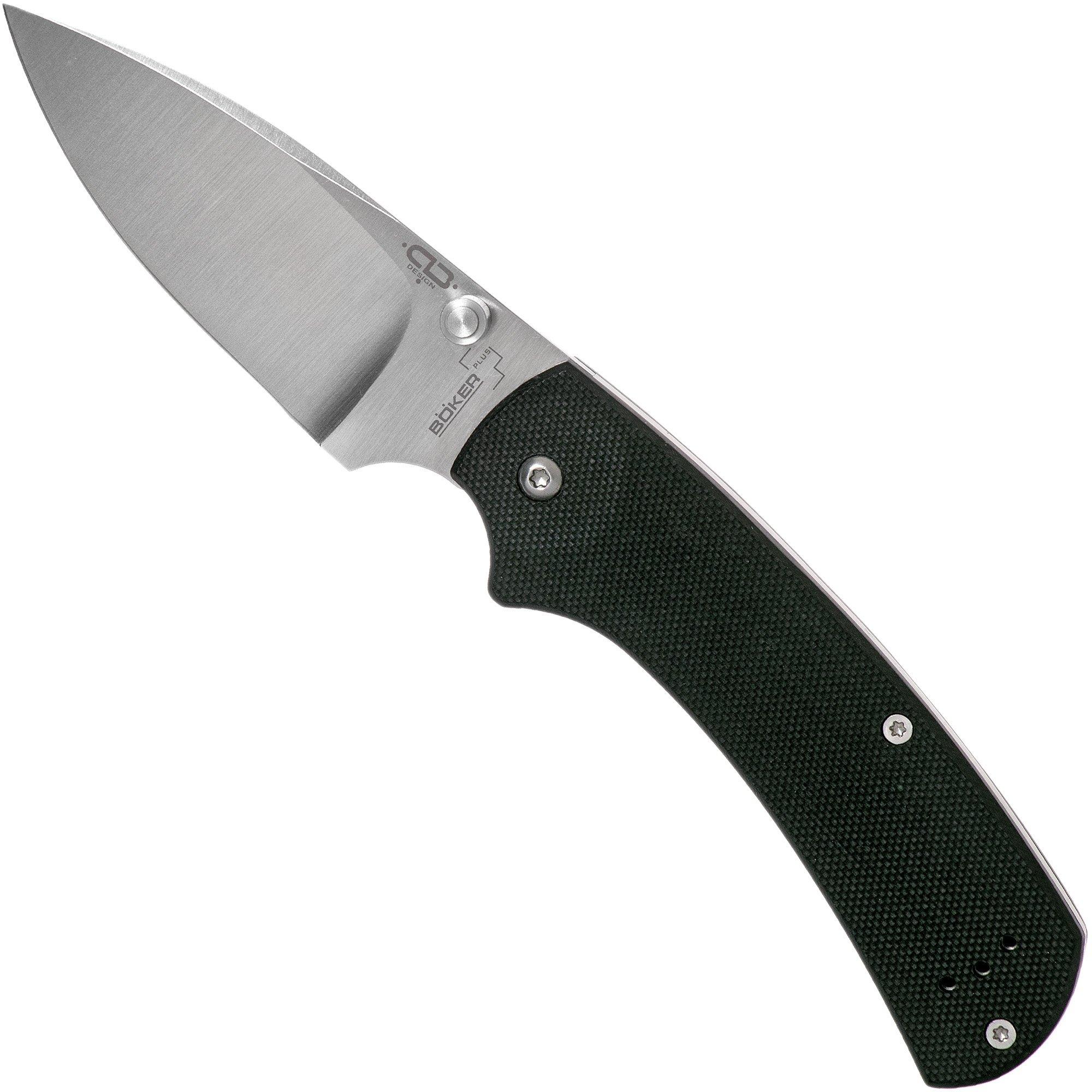 Boker Plus Worldwide UK EDC Knife - 2.6 AUS-8 Blade G10 Handle