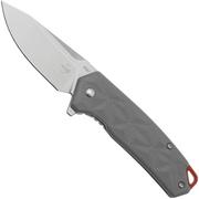 Böker Plus Gemtek 01BO553, D2, Grey G10, Taschenmesser, Alessandra de Santis Design