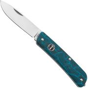Böker Plus Tech Tool 01BO557, Blue Damast G10, pocket knife