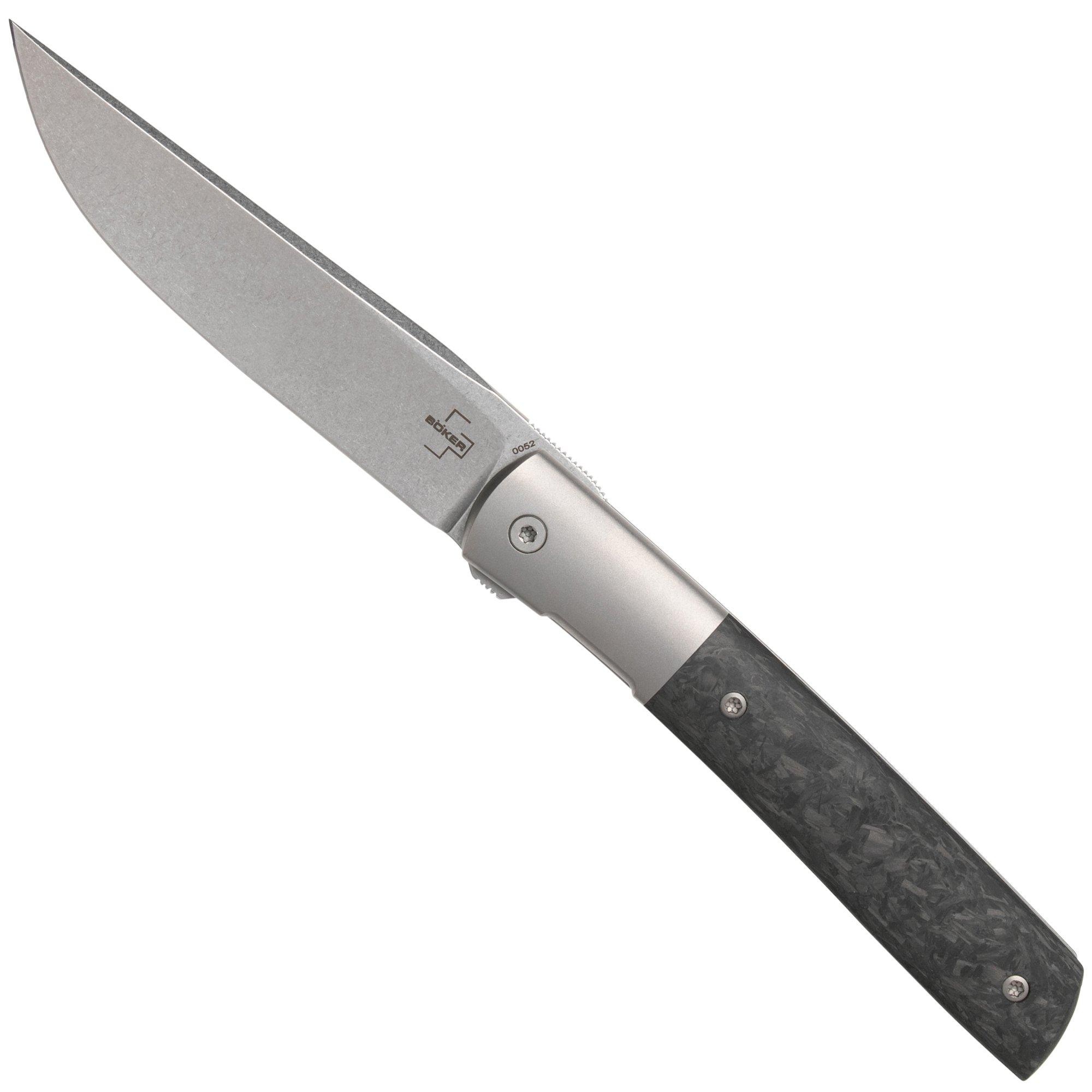 Böker Plus Urban Trapper Premium, Fibra de carbono, 01BO613 navaja