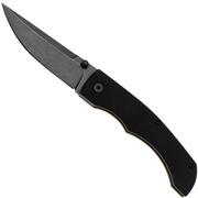 Böker Poke 01BO637, Blackwashed D2, Black G10, couteau de poche