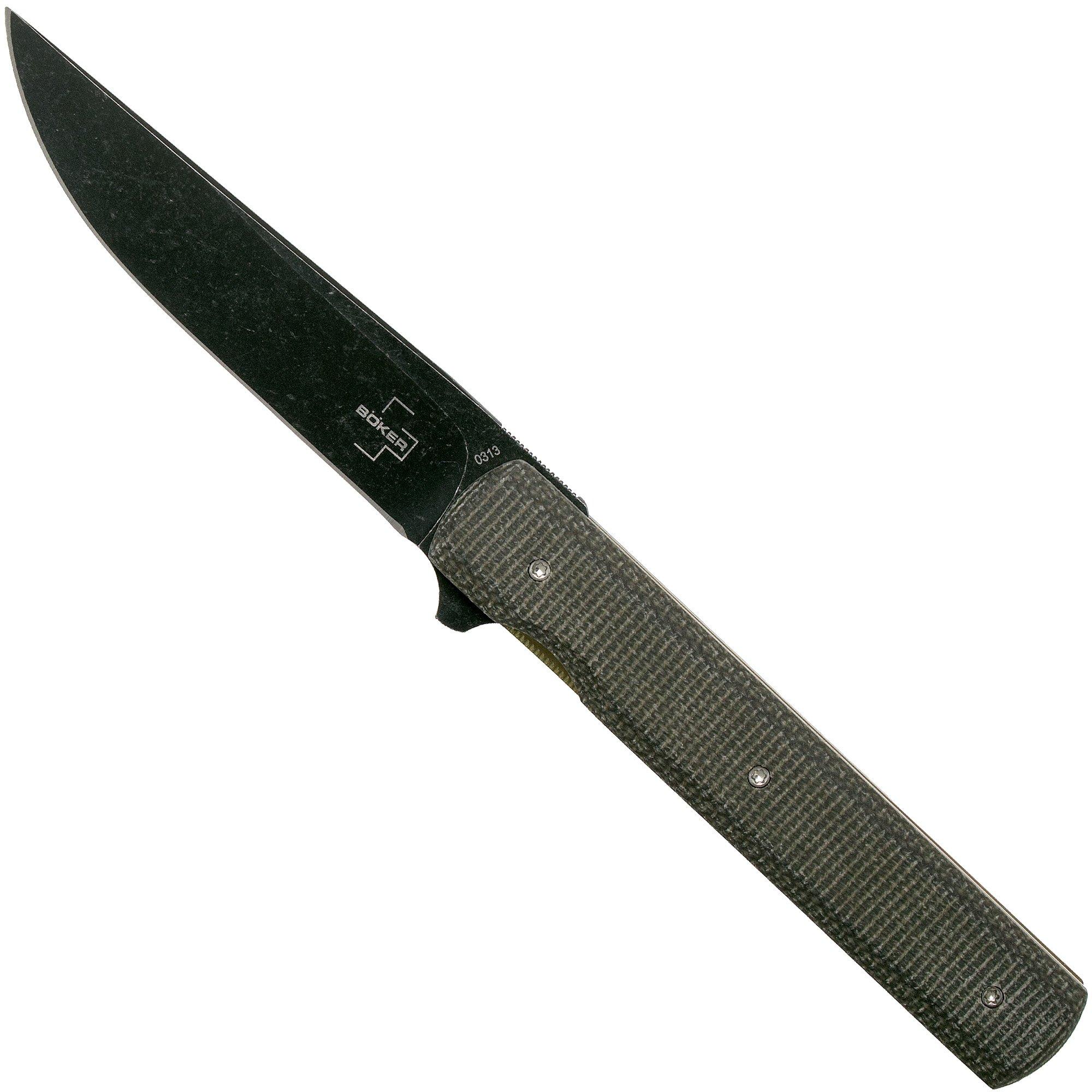 Nóż składany Böker Plus Urban Trapper Micarta 01BO705, projekt Brad Zinker
