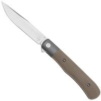 Image pour Böker Plus Modern Trapper Uno 01BO930 Nitro-V, Green Micarta, couteau de poche