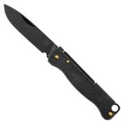 Image for Böker Plus Atlas Mini 01BP0025 Blackwashed 12C27, Blackwashed Stainless, keychain pocket knife