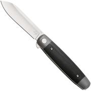 Afbeelding voor Böker Plus Modern Club Knife 01BP0035 Satin Nitro-V, Black Micarta, zakmes