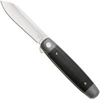Afbeelding voor Böker Plus Modern Club Knife 01BP0035 Satin Nitro-V, Black Micarta, zakmes