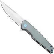 Afbeelding voor Böker Plus The Dace 01BP0036 Stonewashed Ntro-V, Blue Aluminum zakmes, Joe Mangiafico design