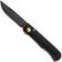 Afbeelding voor Böker Plus Rusticus All Black 01BP0040, Blackwashed 420 Stainless Steel, Ebony Wood zakmes
