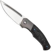 Bild für Böker Plus Collection 2025, BO01BP2025 Satin MagnaCut, Titanium Carbon Inlay, Taschenmesser, Thierry Savidan Design, Limited Edition