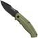 Afbeelding voor Böker Magnum Advance Pro 42 01RY306SOI Green Micarta, Knivesandtools Exclusive, zakmes