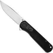 Böker Magnum Braddock 01SC088 Satin 440B, Black G10, couteau de poche