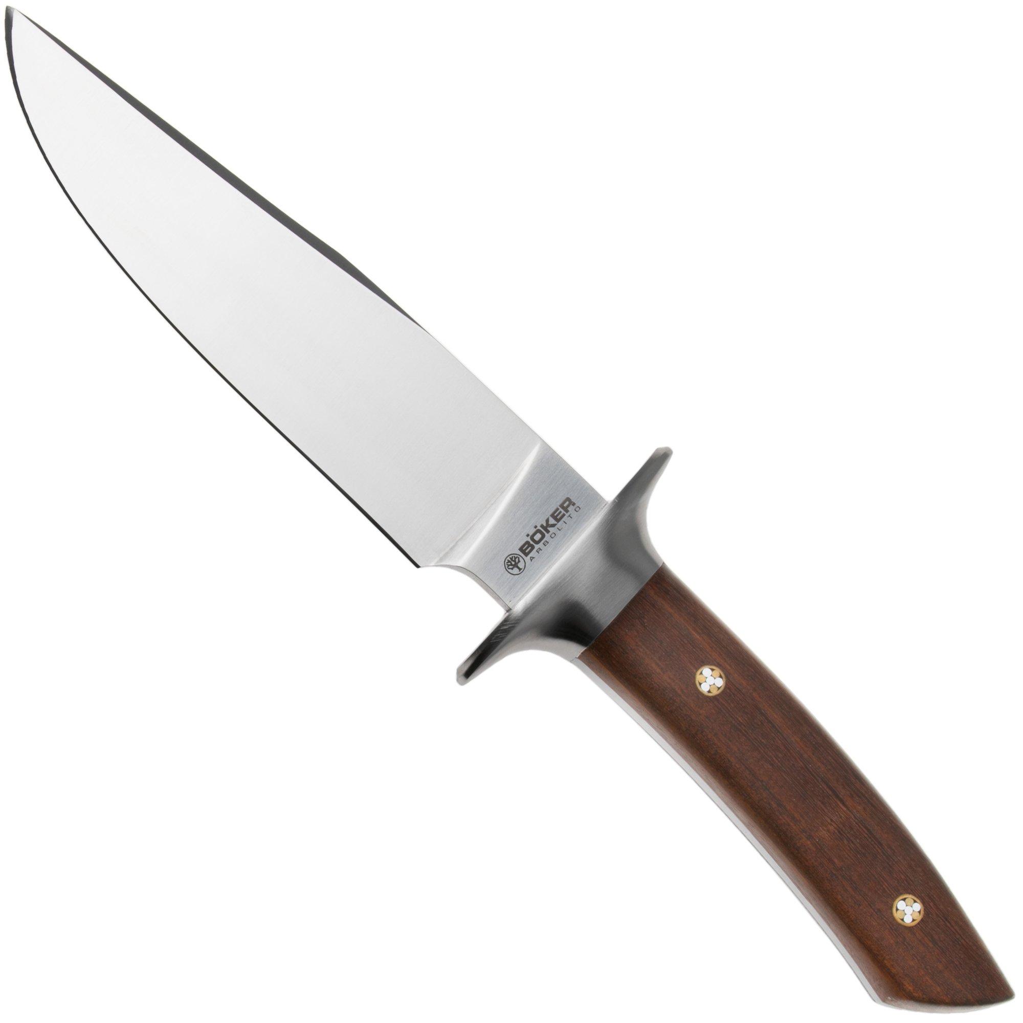 Böker Arbolito Torito GX 02BA593GX, Satin ACX 390, Guayacan Wood, hunting knife