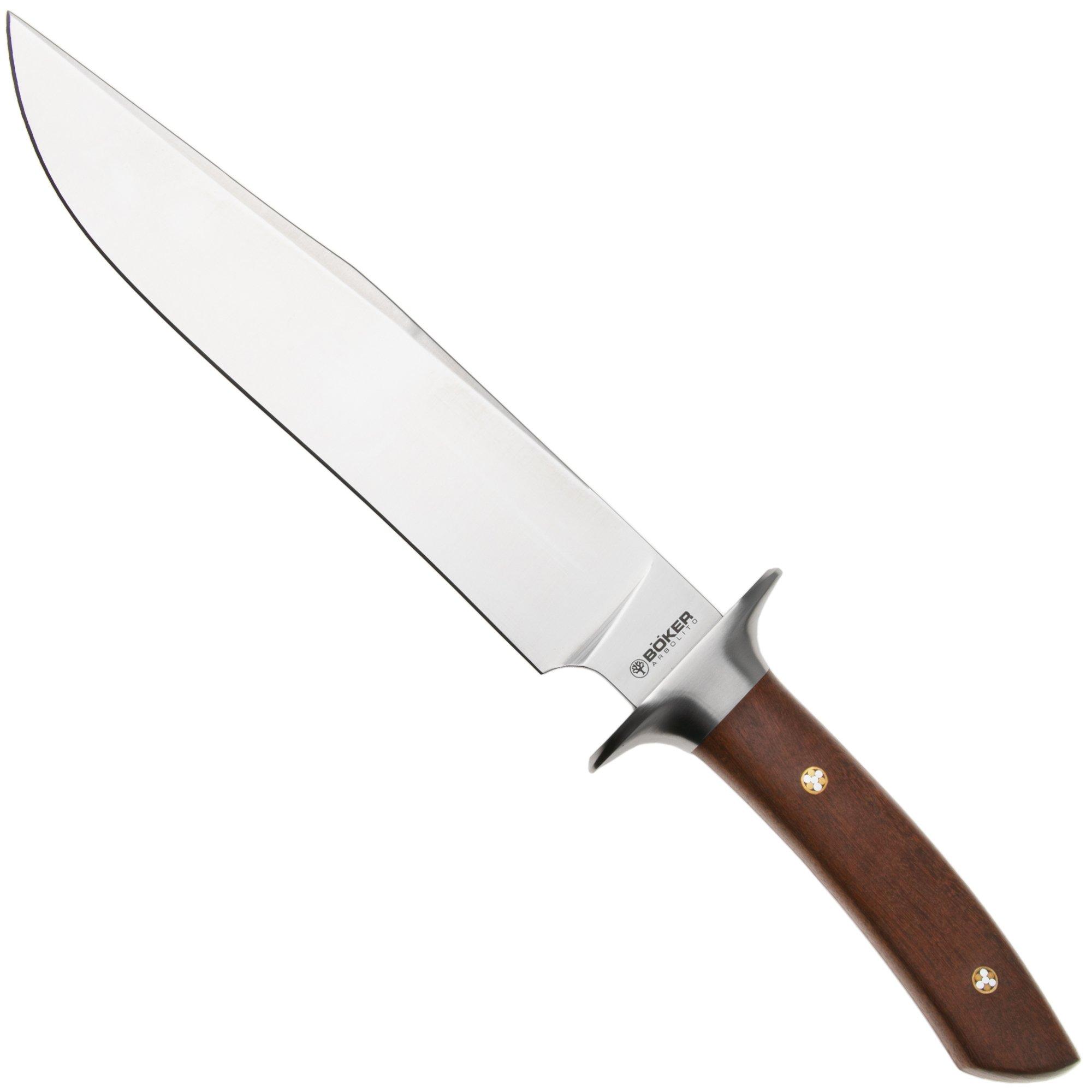 Böker Arbolito Toro GX 02BA595GX, Satin ACX 390, Guayacan Wood, couteau de chasse