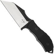 Böker Plus Andhrimnir Mini 02BO091, Double Tone Finish D2, Black G10, fixed knife, Midgards design