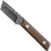 Image pour Böker Plus Thicker Clipper 02BO601, Blackwashed D2, Burlap Micarta, couteau fixe, Brent Michael Smith design