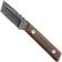 Image for Böker Plus Thicker Clipper 02BO601, Blackwashed D2, Burlap Micarta, fixed knife, Brent Michael Smith design