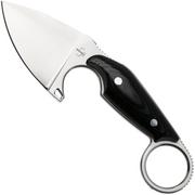 Immagine per Böker Plus Enki 02BP0011 Satin D2, Black Polished Micarta, coltello fisso, Engelbert Czaja design