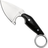 Immagine per Böker Plus Enki 02BP0011 Satin D2, Black Polished Micarta, coltello fisso, Engelbert Czaja design