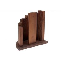 Image for Böker Makassar 030402 knife block for 7 knives, Brown