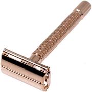 Böker Safety Razor Butterfly L Rose Gold 04BO218 rasoio classico, oro rosa