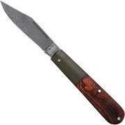 Böker Barlow Integral Desert Ironwood Leopard Damascus 100501DAM pocket knife