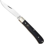Böker Trapper Uno Black Jute Micarta 110042 pocket knife