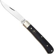 Böker Trapper Uno Black Jute Micarta 110042 zakmes