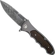 Böker Leopard-Damascus III Collection 110127DAM Limited Edition pocket knife